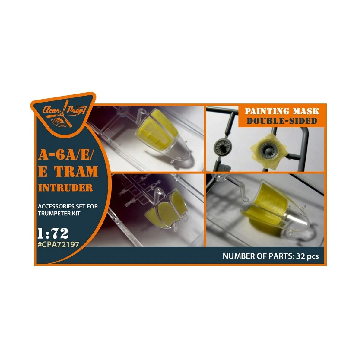 A-6A/E/E Tram Intruder double-sided painting mask for Trumpeter kit...
