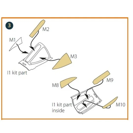 A-10 A/C double-sided painting mask for GWH kit, 1/72 - Clear Prop ... A-10 A/C double-sided painting mask for GWH kit, 1/72 - Clear Prop ...