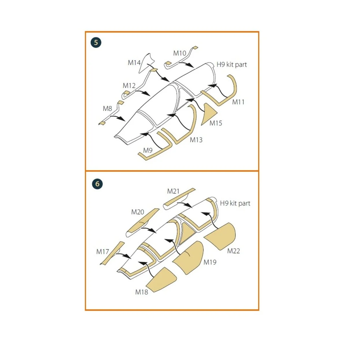 Mirage 2000B/N double-sided painting mask for Modelsvit kit, 1/72 -... Mirage 2000B/N double-sided painting mask for Modelsvit kit, 1/72 -...