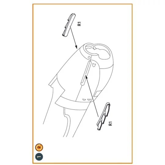 Armstrong Whitley Mk.V exhausts for Airfix kits, 1/72 - Clear Prop ...