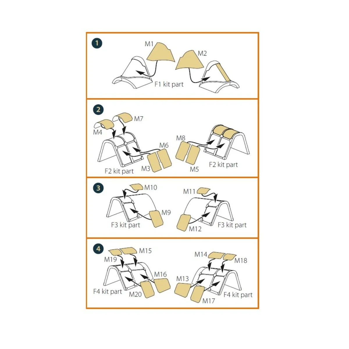 Vanguard P-66/Mk.1/J10 painting mask for Dora Wings kit, 1/72 - Cle... Vanguard P-66/Mk.1/J10 painting mask for Dora Wings kit, 1/72 - Cle...
