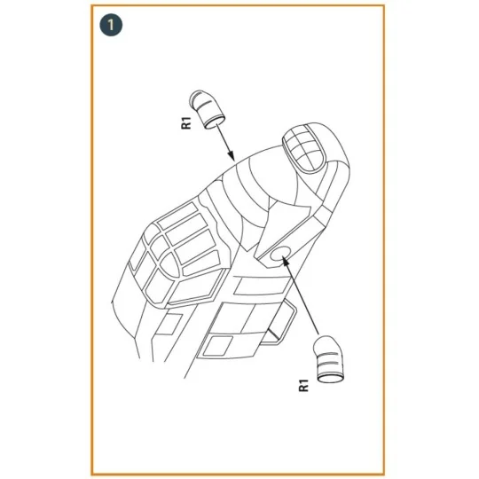 Wessex HC.2 Exhausts for Airfix kit, 1/72 - Clear Prop Accessories ... Wessex HC.2 Exhausts for Airfix kit, 1/72 - Clear Prop Accessories ...