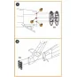 Wessex HC.2 Tail hinge for Airfix kit, 1/72 - Clear Prop Accessorie...