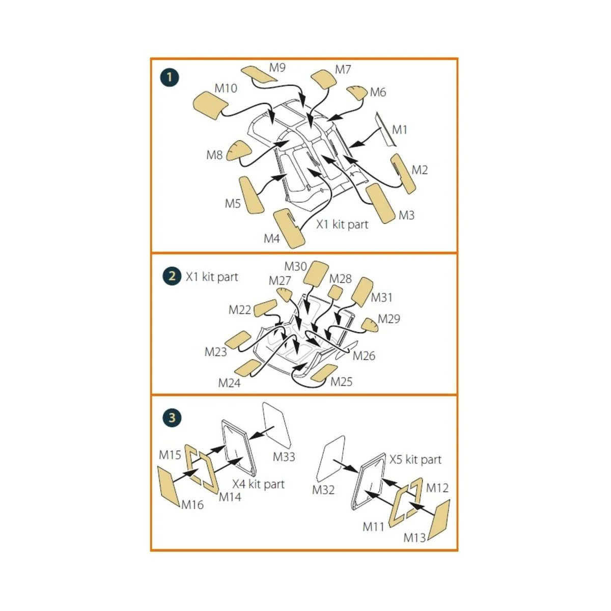 Wessex HC.2 double-sided painting mask for Airfix kit, 1/72 - Clear... Wessex HC.2 double-sided painting mask for Airfix kit, 1/72 - Clear...