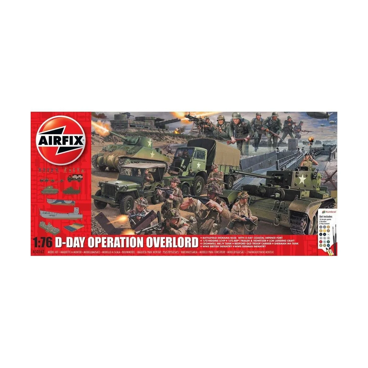 D-Day 75th Anniversary Operation Overlor Gift Set, 1/76 - Airfix A5... D-Day 75th Anniversary Operation Overlor Gift Set, 1/76 - Airfix A5...