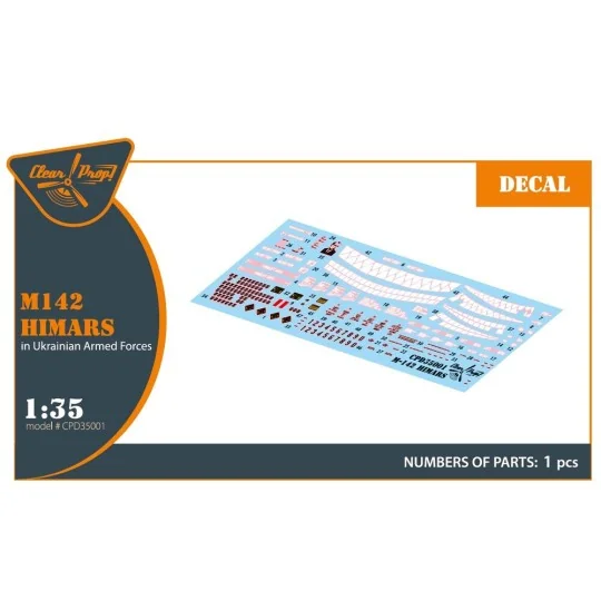 M142 Himars in Ukrainian Armed Forces decal set for Trumpeter, Fore... M142 Himars in Ukrainian Armed Forces decal set for Trumpeter, Fore...