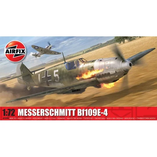Messerschmitt Bf109E-4, 1/72 - Airfix A01008B