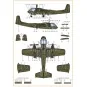OV-1 A/JOV-1A Mohawk decal set, 1/72 - Clear Prop Accessories CPD72006