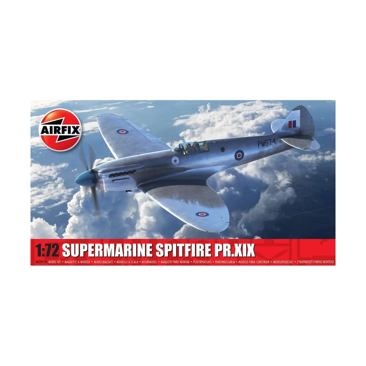 Supermarine Spitfire PR.XIX, 1/72 - Airfix A02017B