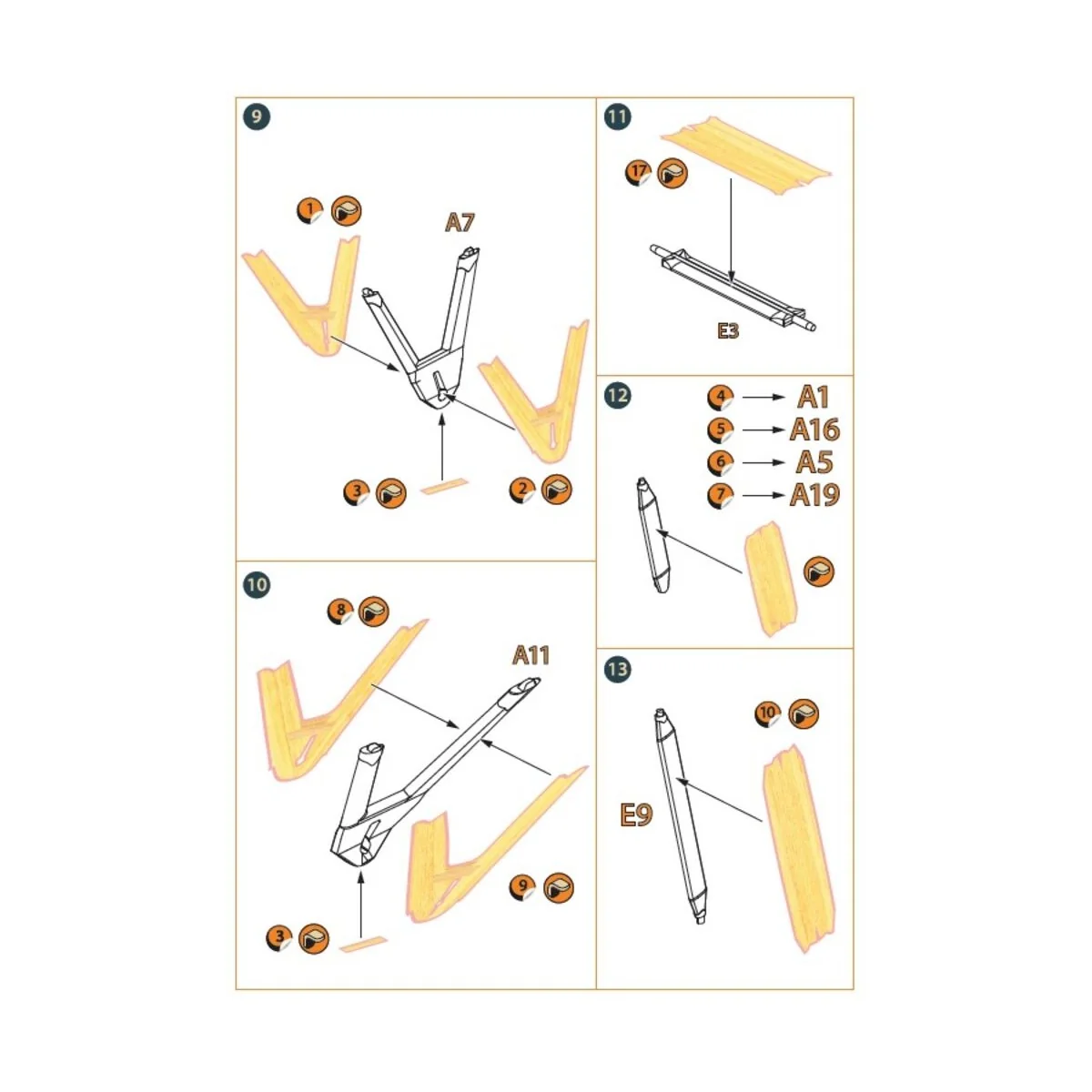 Airco DH.9a decal set for CP kits, 1/72 - Clear Prop Accessories CP...