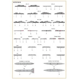 MiG-23ML, MLA standard stencils for grey paint schemes for CP kits ...