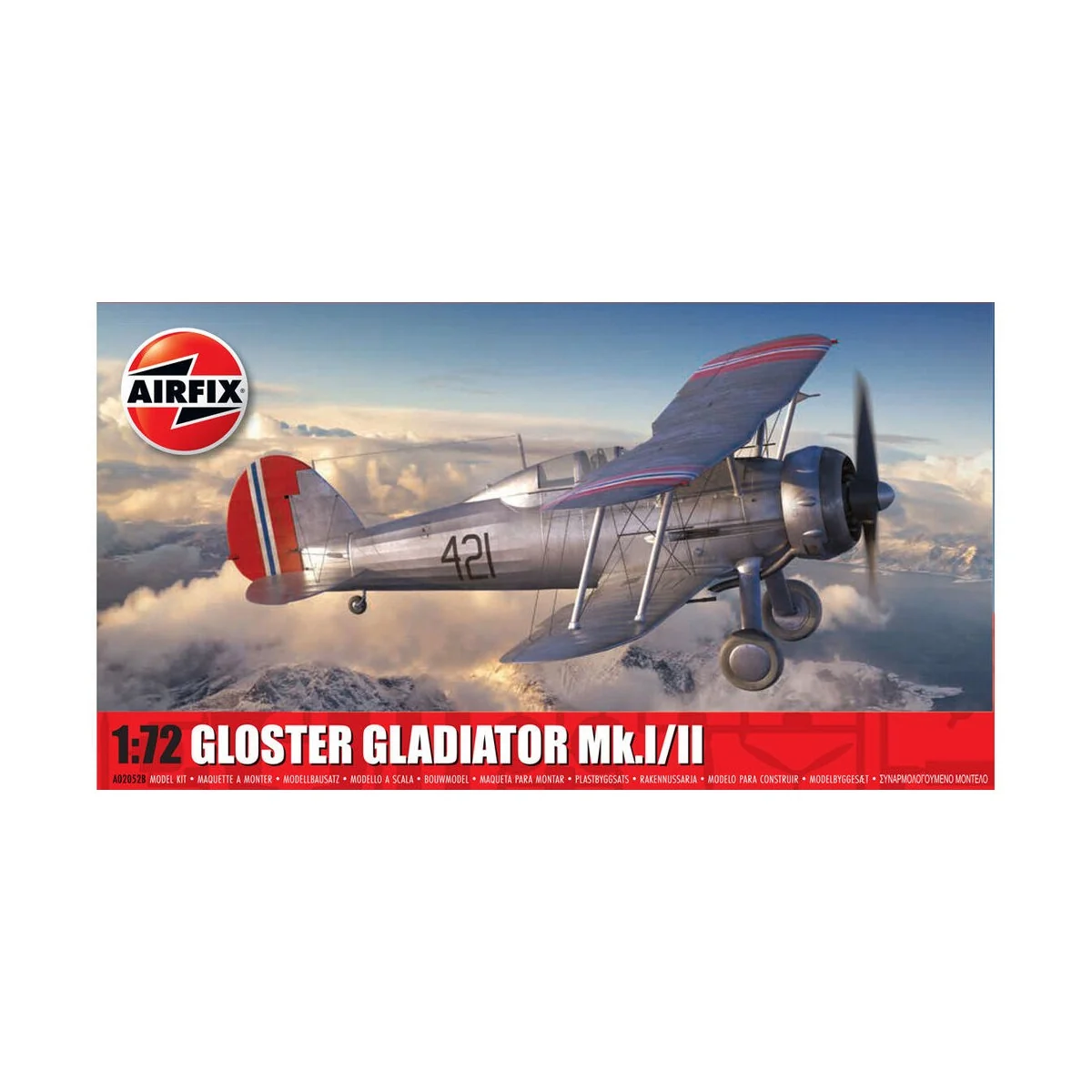 Gloster Gladiator Mk.I/Mk.II, 1/72 - Airfix A02052B Gloster Gladiator Mk.I/Mk.II, 1/72 - Airfix A02052B