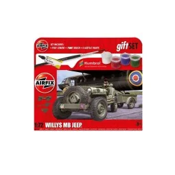 Hanging Gift Set Willys MB Jeep - Airfix A55117A