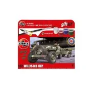Hanging Gift Set Willys MB Jeep, 1/72 - Airfix A55117A