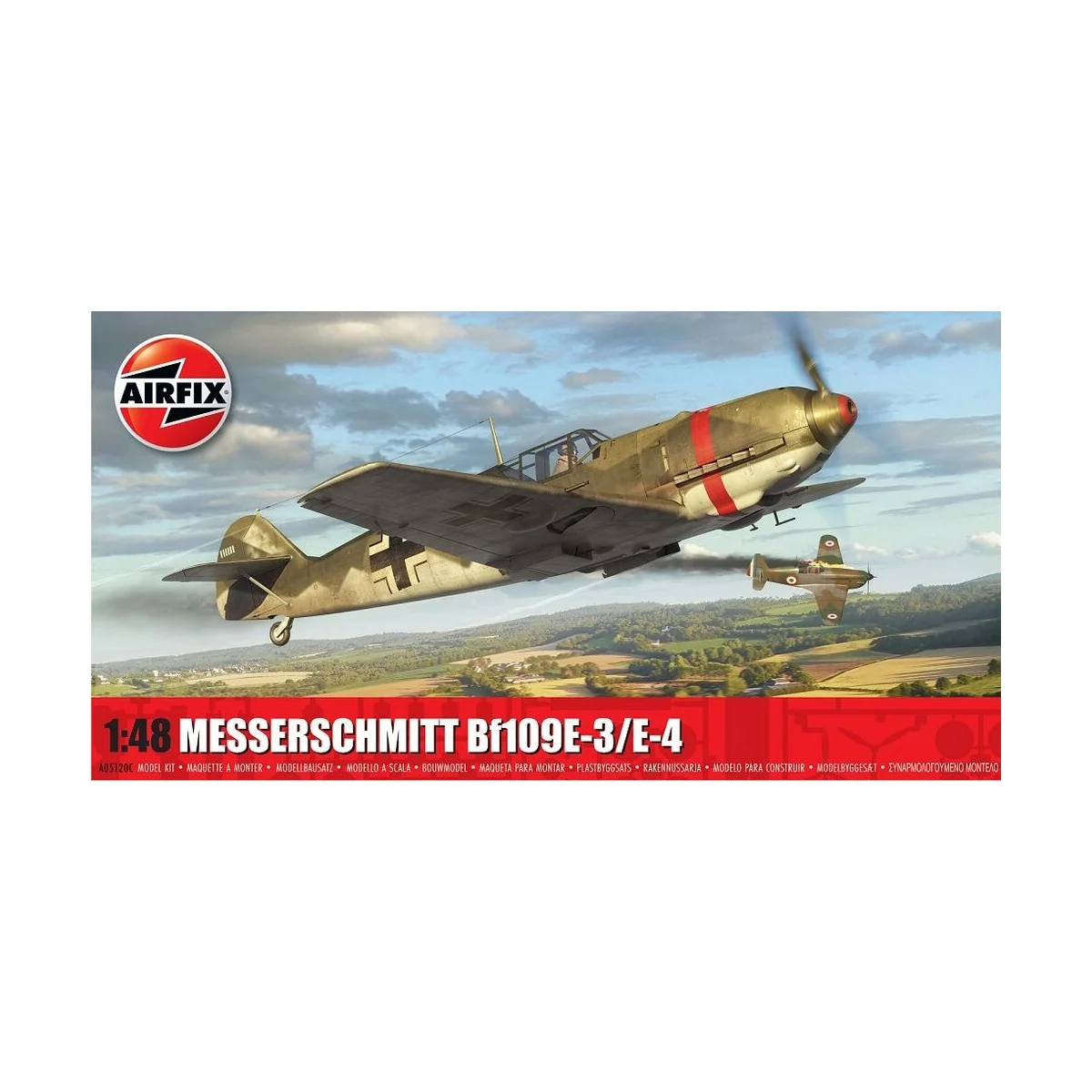 Messerschmitt Bf109E-3/E-4 - Airfix A05120C