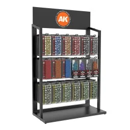 WARGAME VEGETATION AK MODULAR DISPLAY - AK Interactive AK EXPH007