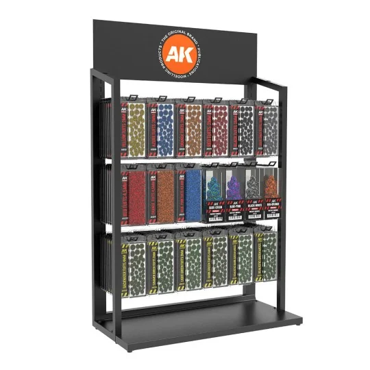 WARGAME VEGETATION AK MODULAR DISPLAY - AK Interactive AK EXPH007