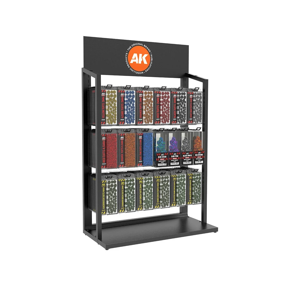 WARGAME VEGETATION AK MODULAR DISPLAY - AK Interactive AK EXPH007