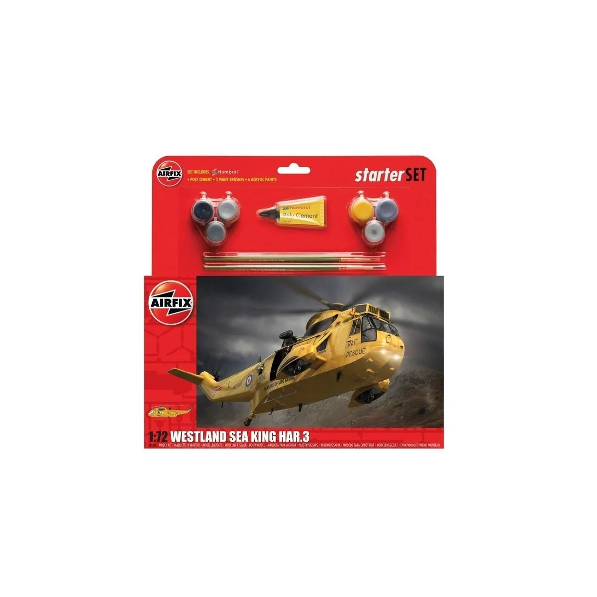 Hanging Gift Set Westland Sea King HAR.3, 1/72 - Airfix A55307B