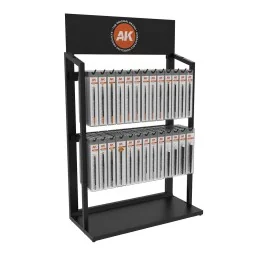 SYNTHETIC BRUSHES DISPLAY (26 ref. x 10units) - AK Interactive AK E...