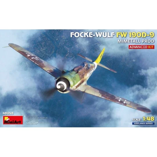 Focke-Wulf Fw 190D-9. Mimetall Prod. Advanced Kit, 1/48 - MiniArt 4...