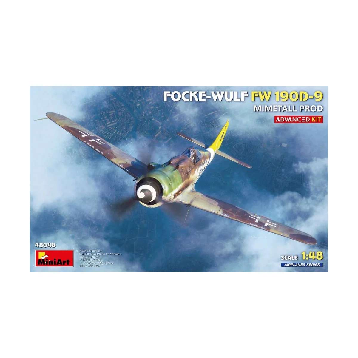 Focke-Wulf Fw 190D-9. Mimetall Prod. Advanced Kit, 1/48 - MiniArt 4...