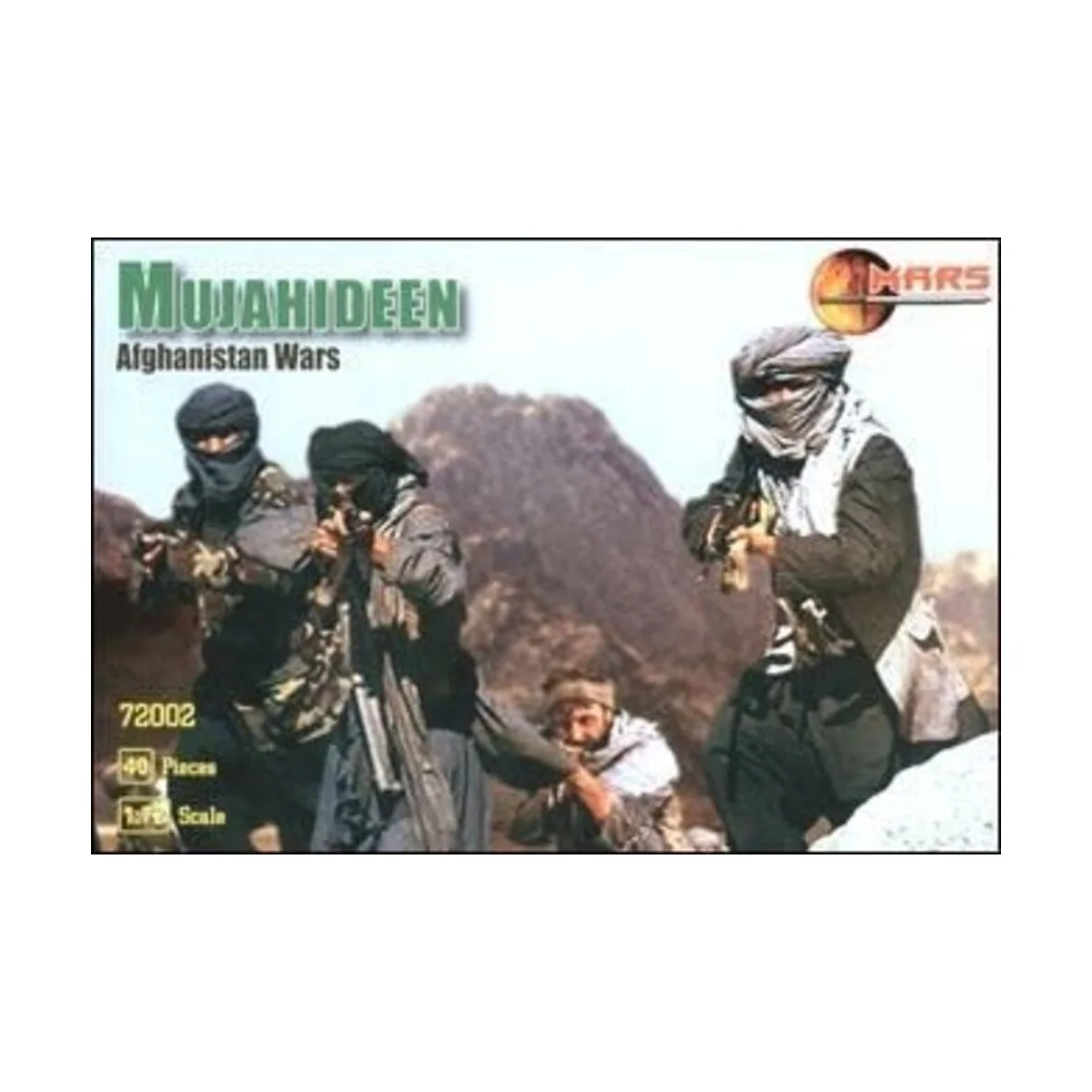 Mujahideen, Afghan war, 1/72 - Mars Figures MS72002 Mujahideen, Afghan war, 1/72 - Mars Figures MS72002