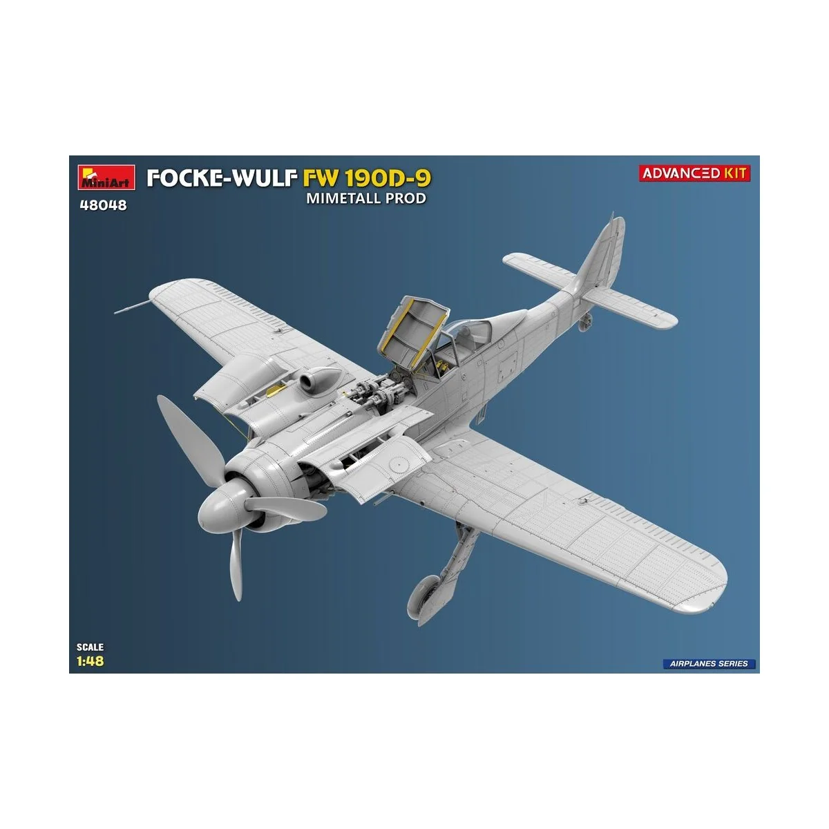 Focke-Wulf Fw 190D-9. Mimetall Prod. Advanced Kit, 1/48 - MiniArt 4...