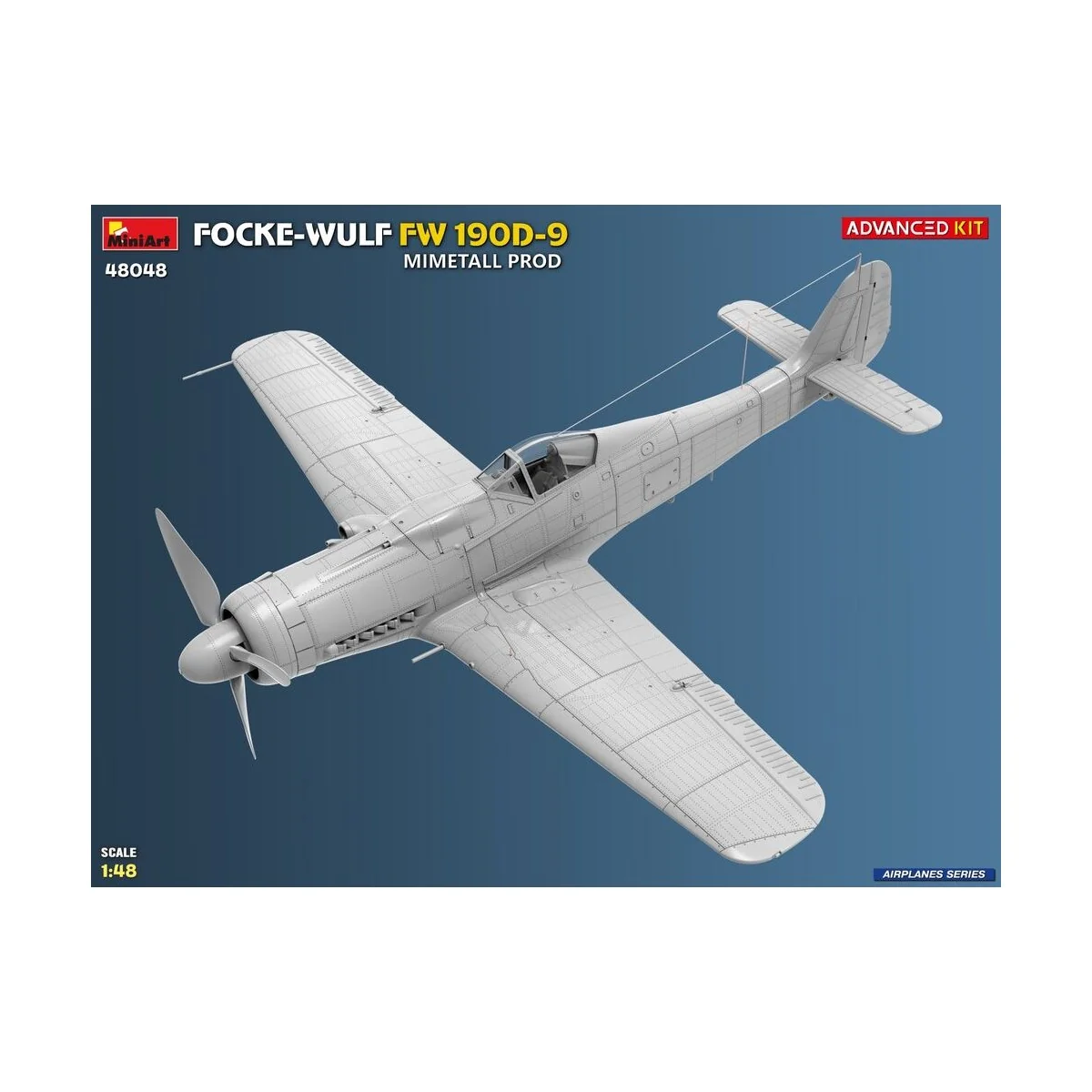 Focke-Wulf Fw 190D-9. Mimetall Prod. Advanced Kit, 1/48 - MiniArt 4...