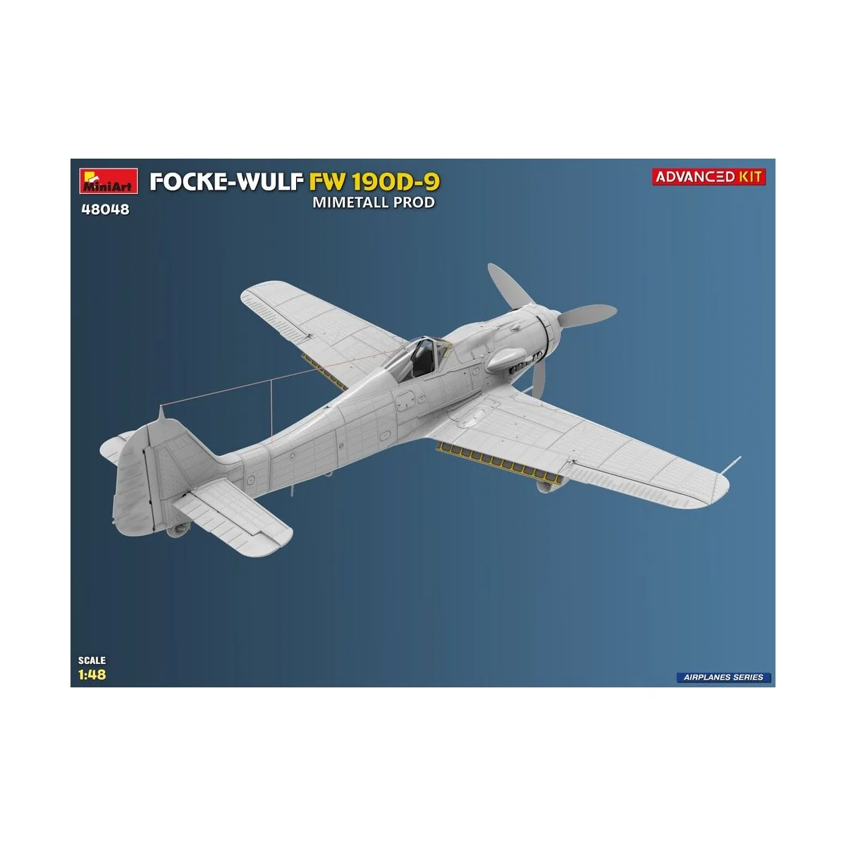 Focke-Wulf Fw 190D-9. Mimetall Prod. Advanced Kit, 1/48 - MiniArt 4...