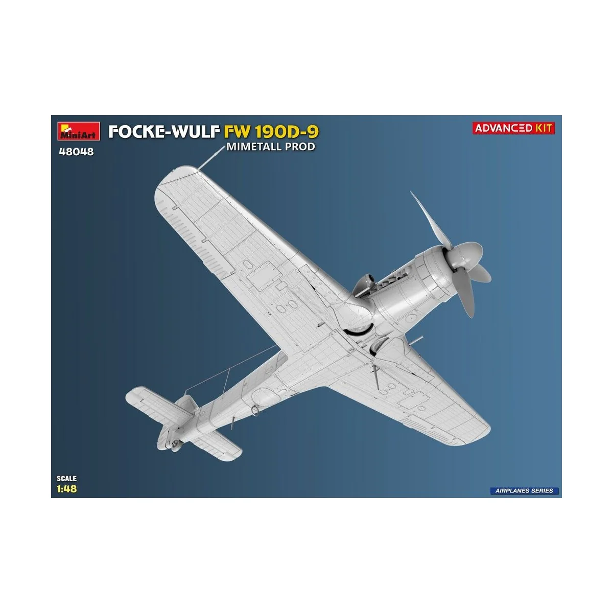 Focke-Wulf Fw 190D-9. Mimetall Prod. Advanced Kit, 1/48 - MiniArt 4...