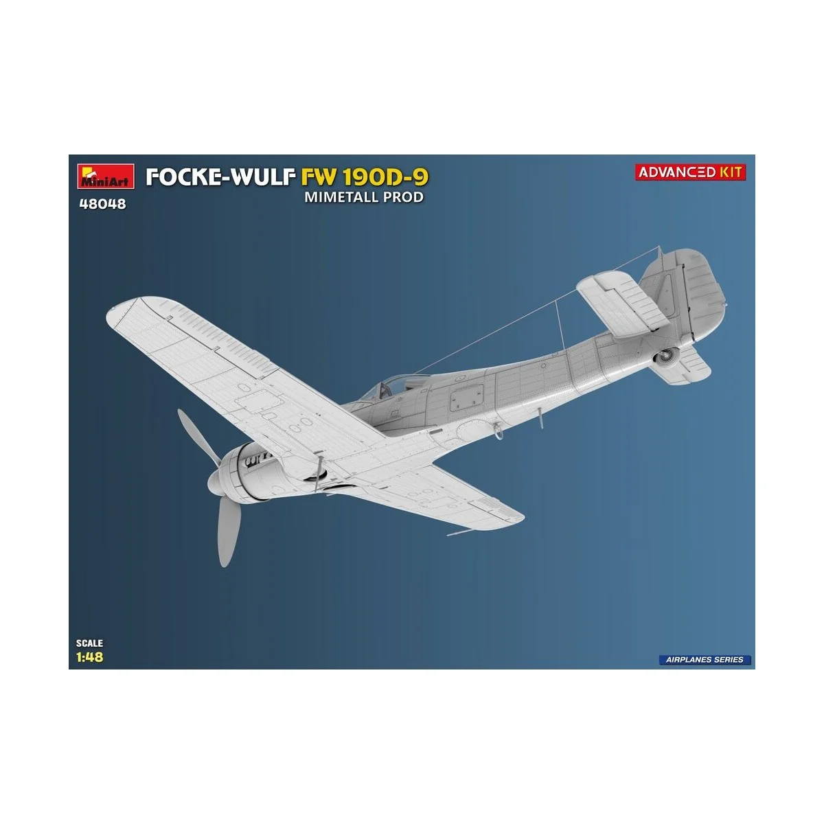 Focke-Wulf Fw 190D-9. Mimetall Prod. Advanced Kit, 1/48 - MiniArt 4...