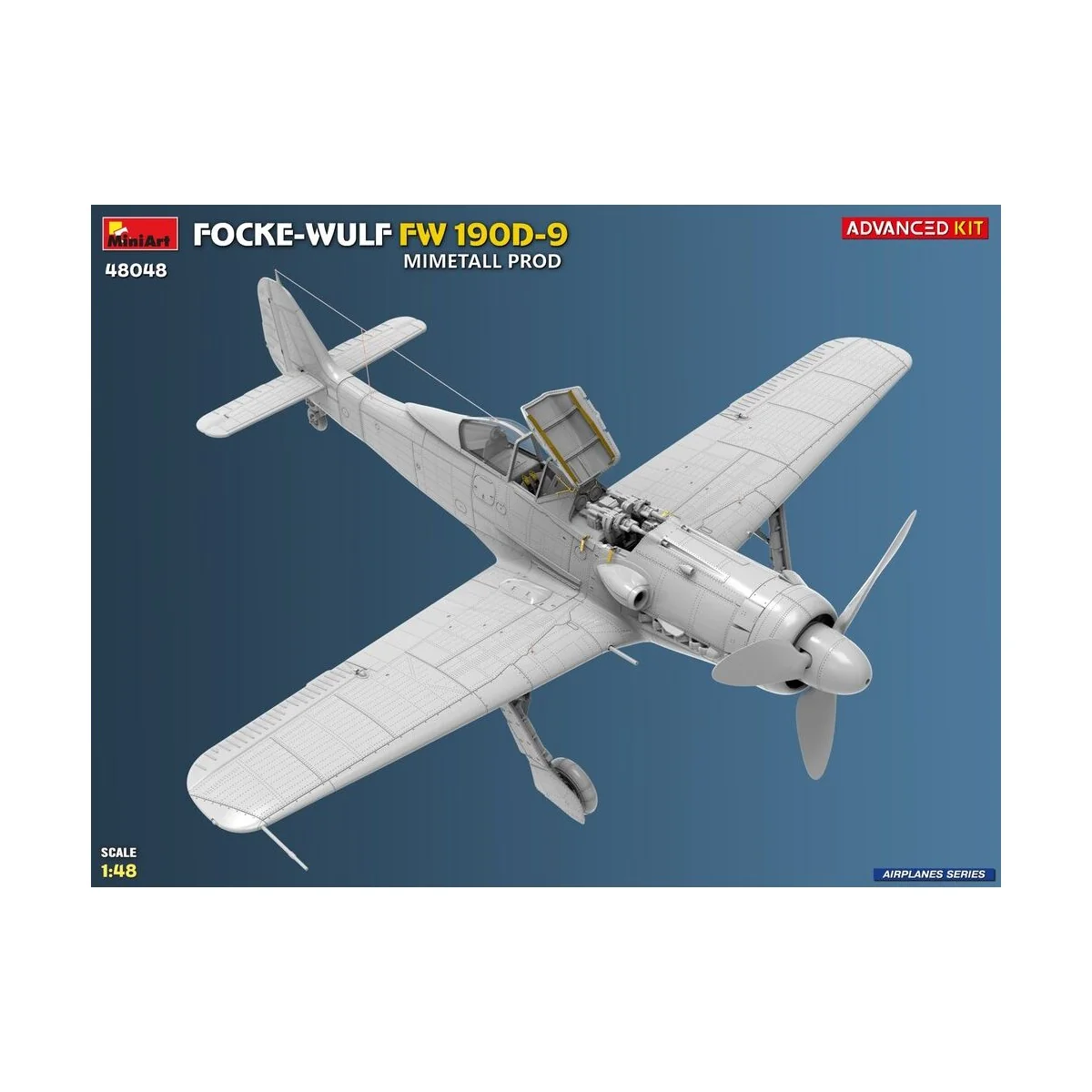 Focke-Wulf Fw 190D-9. Mimetall Prod. Advanced Kit, 1/48 - MiniArt 4...