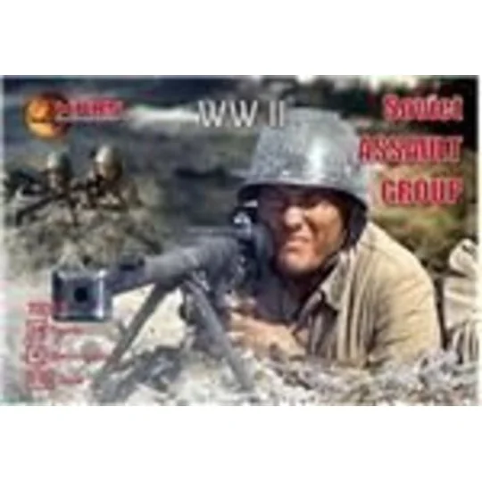 WWII Soviet assault group, 1/72 - Mars Figures MS72012 WWII Soviet assault group, 1/72 - Mars Figures MS72012