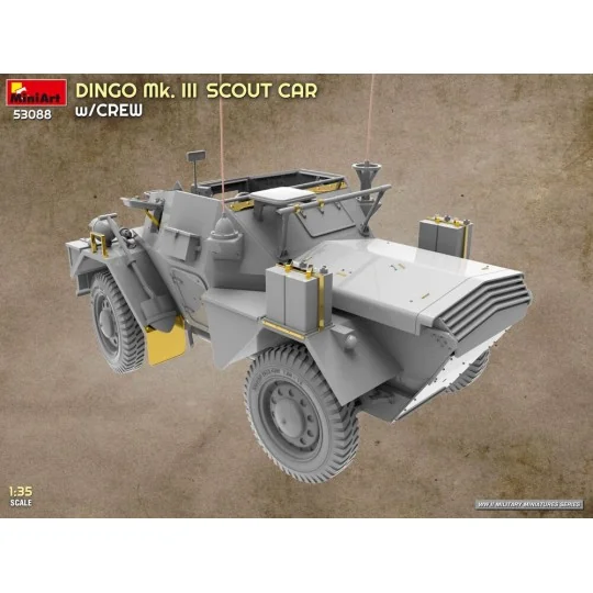 Dingo Mk. III Scout Car w/ Crew, 1/35 - MiniArt 53088 Dingo Mk. III Scout Car w/ Crew, 1/35 - MiniArt 53088