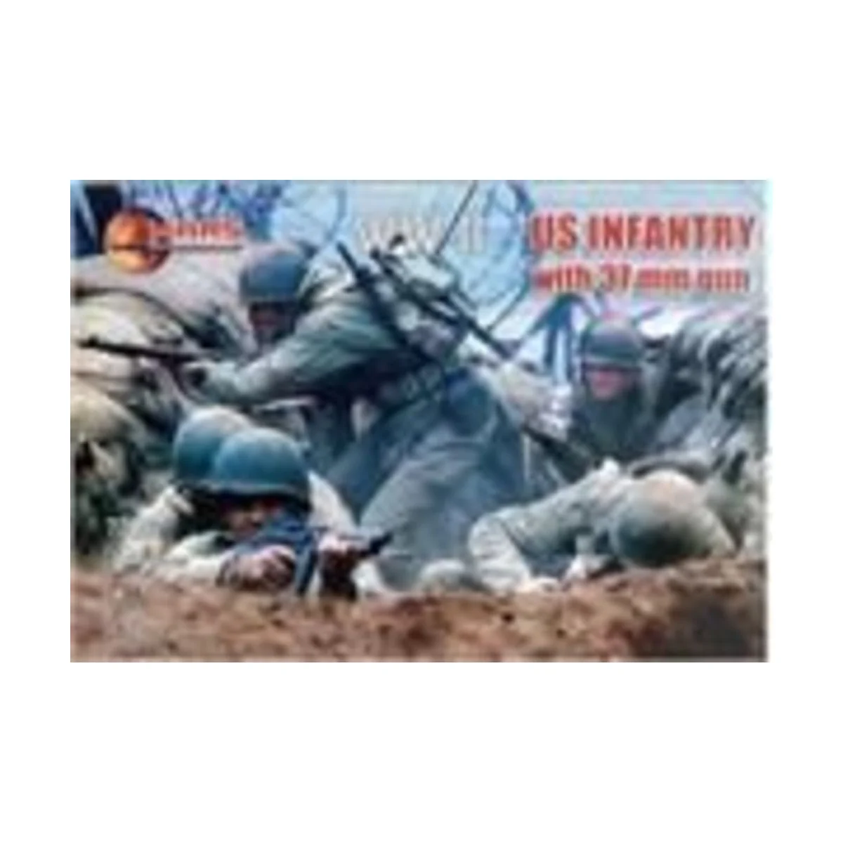 US Infantry with 37mm gun - Mars Figures MS72017