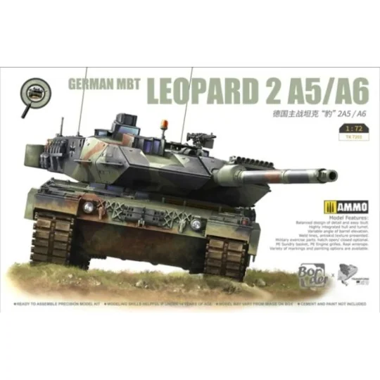 German MBT Leopard 2 A5/A6, 1/72 - Border Model TK7201