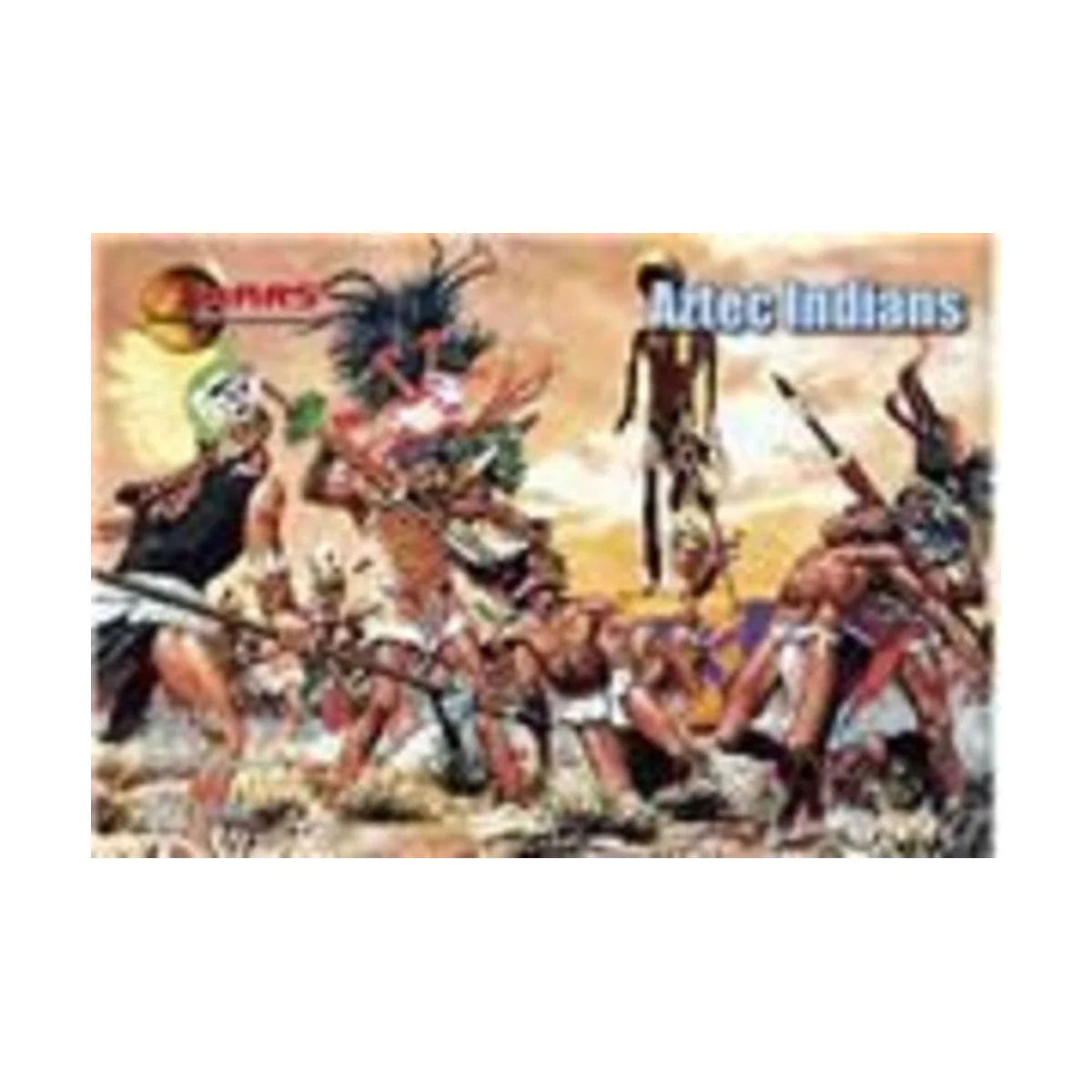 Aztec Indians, 1/72 - Mars Figures MS72018 Aztec Indians, 1/72 - Mars Figures MS72018