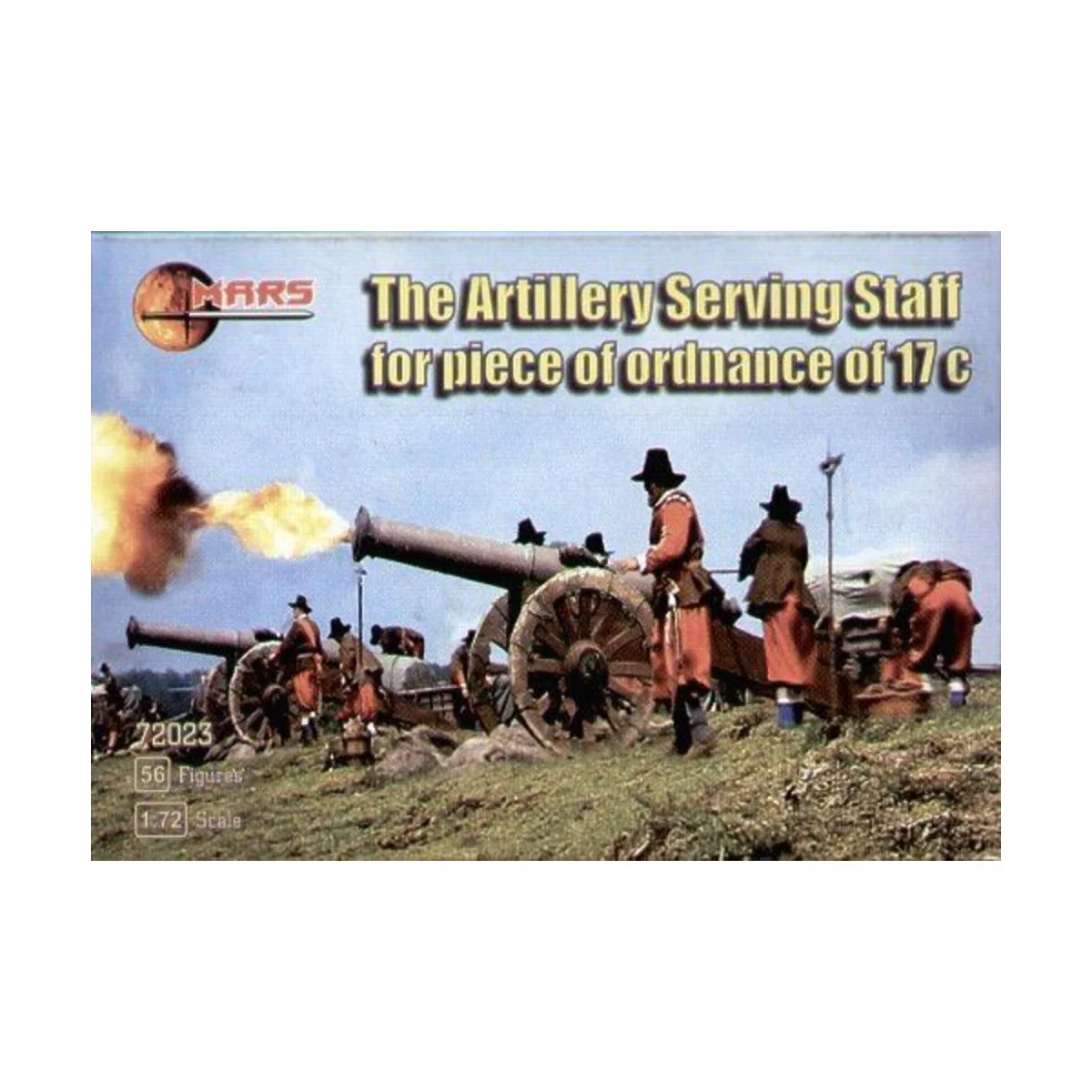 Artillery serving staff, XVII century, 1/72 - Mars Figures MS72023