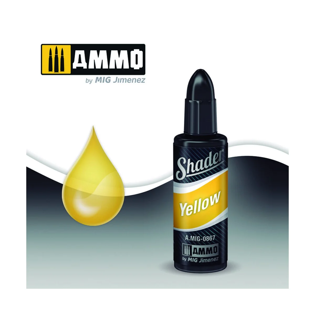 SHADER Yellow - AMMO by MIG Jimenez A.MIG-0867