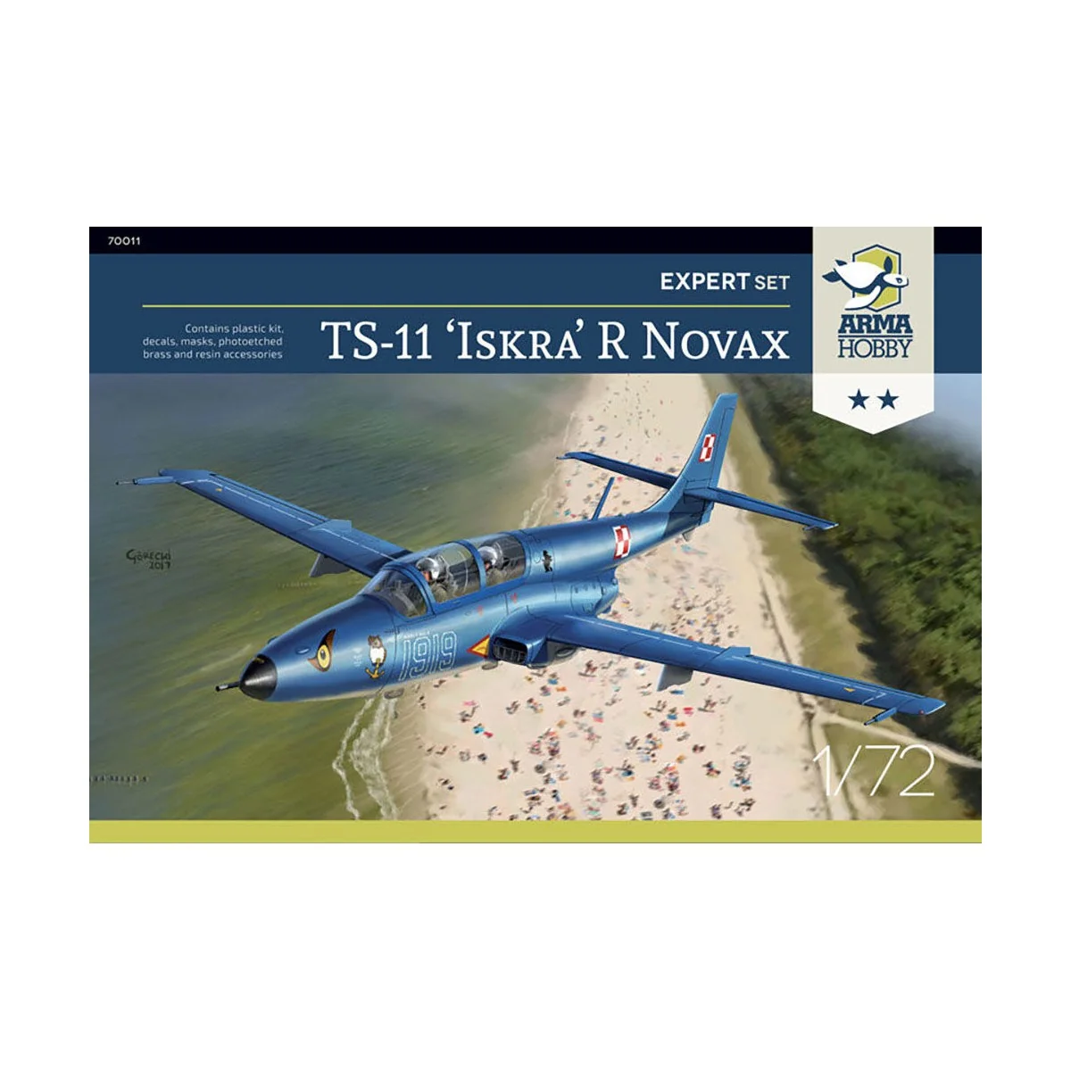 TS-11 Iskra R Novax Expert Set, 1/72 - Arma Hobby 70011