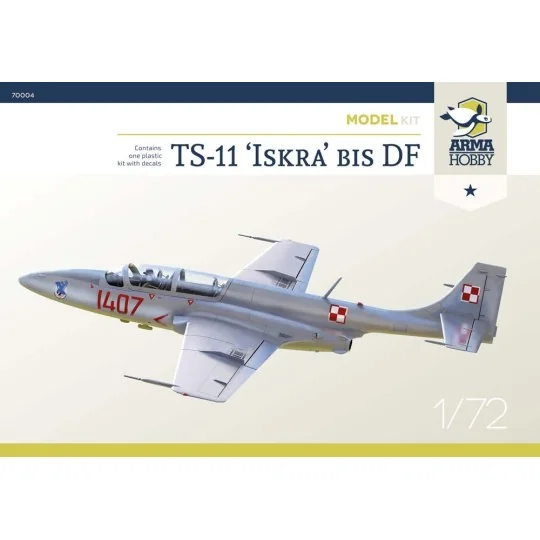TS-11 Iskra Model Kit, 1/72 - Arma Hobby 70004