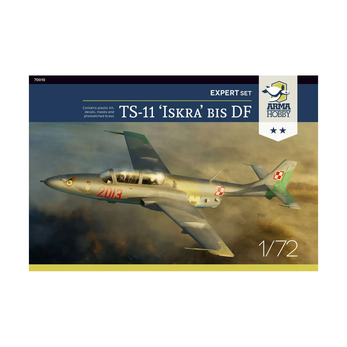 TS-11 Iskra bis DF Expert Set, 1/72 - Arma Hobby 70010