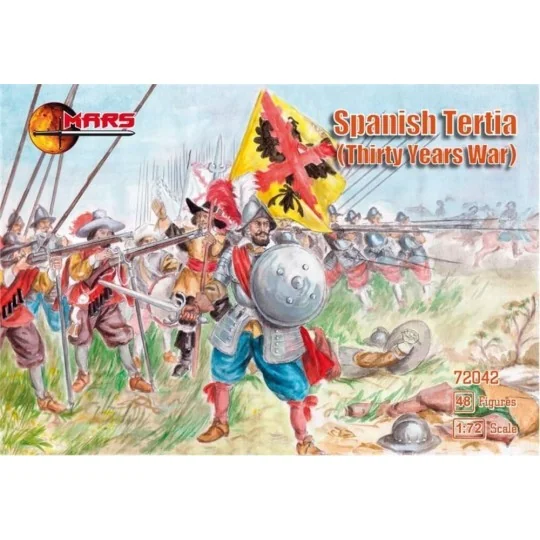 Spanish Tertia, 30 Years War, 1/72 - Mars Figures MS72042 Spanish Tertia, 30 Years War, 1/72 - Mars Figures MS72042