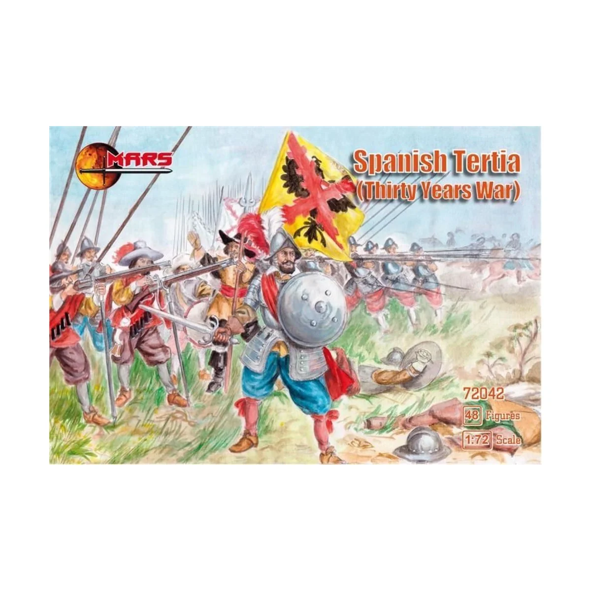 Spanish Tertia, 30 Years War - Mars Figures MS72042