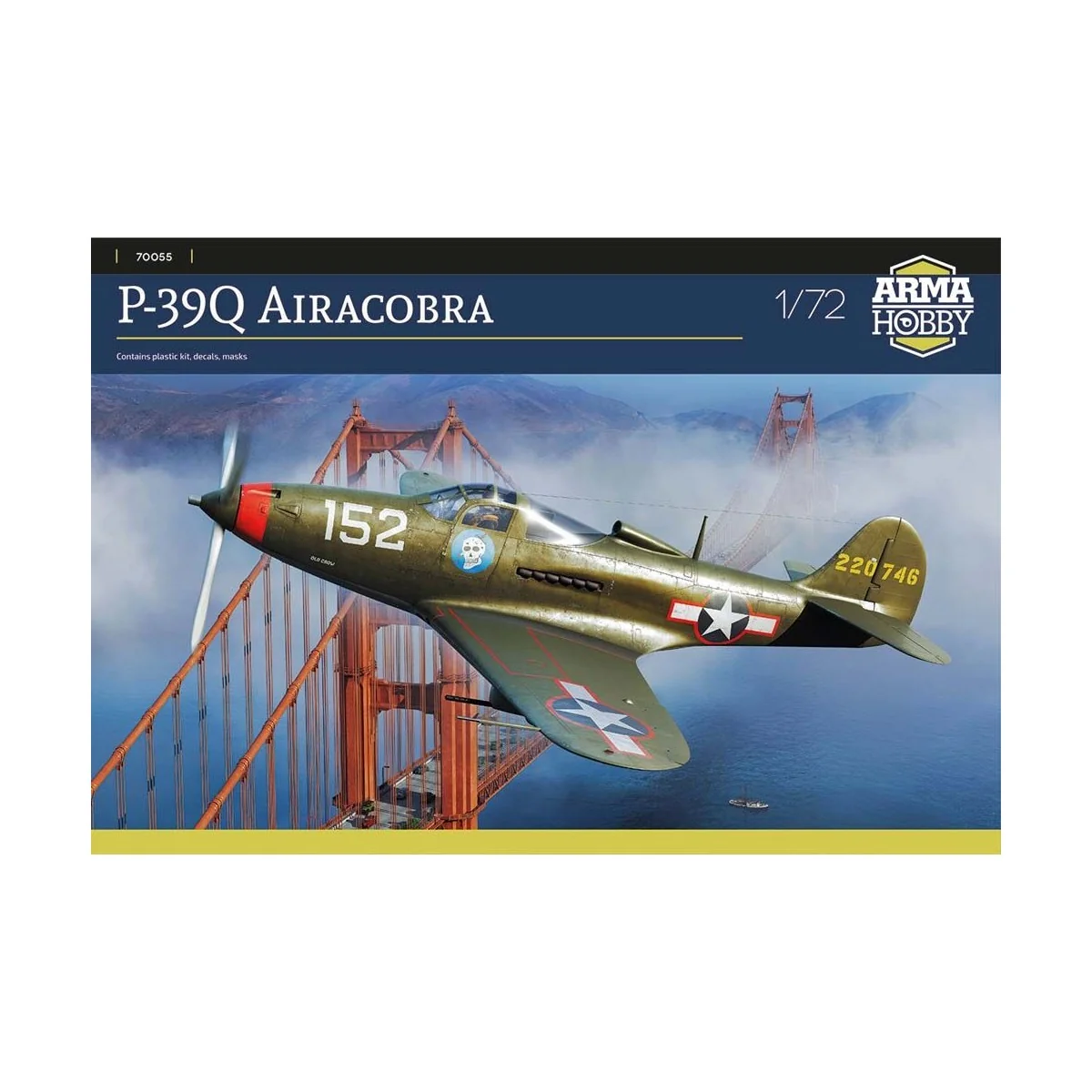 P-39Q Airacobra, 1/72 - Arma Hobby 70055