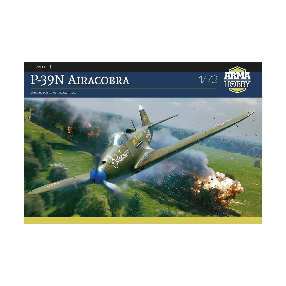 P-39N Airacobra, 1/72 - Arma Hobby 70056