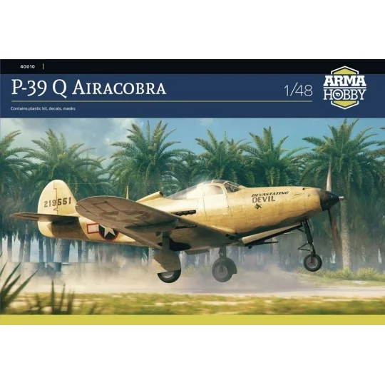 P-39Q Airacobra, 1/48 - Arma Hobby 40010 P-39Q Airacobra, 1/48 - Arma Hobby 40010