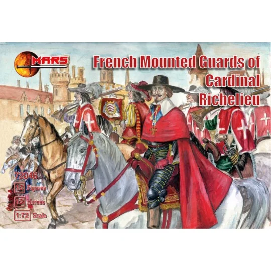 French mounted guards of Card. Richelieu, 1/72 - Mars Figures MS72046