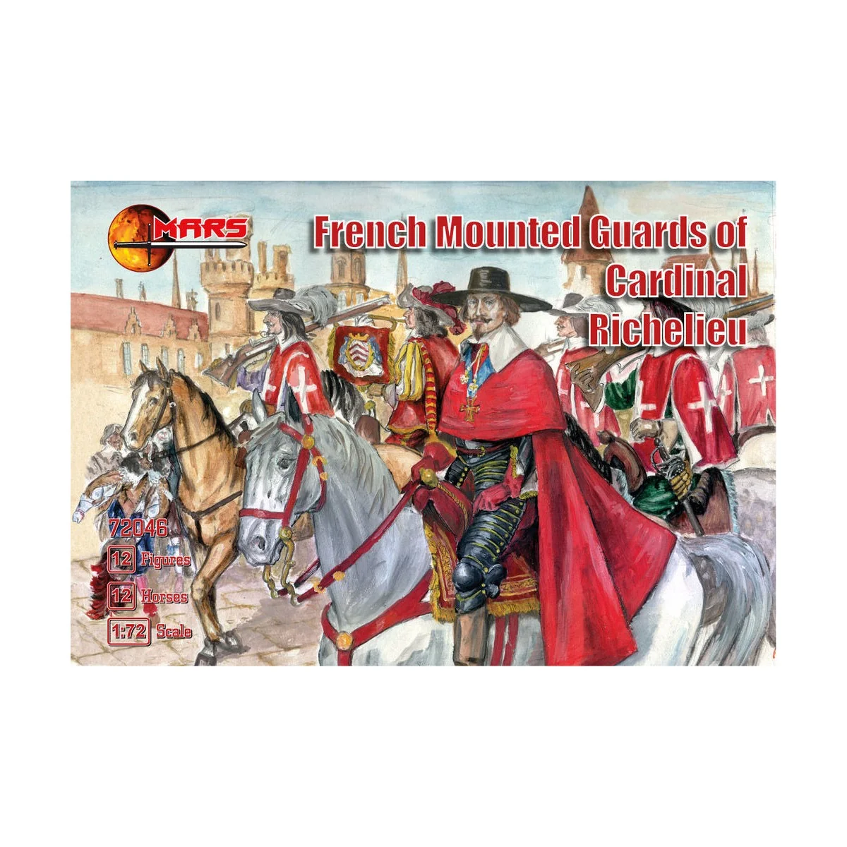 French mounted guards of Card. Richelieu, 1/72 - Mars Figures MS72046